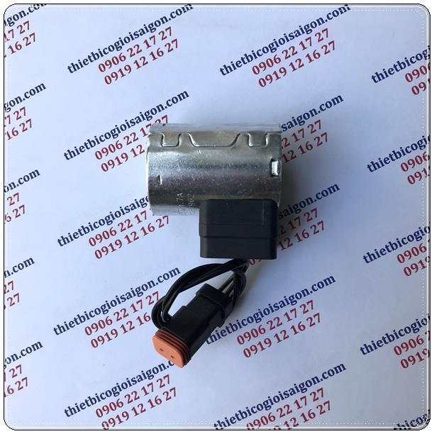 Cuộn hút SANY, Solenoid Coil SANY ROMECo, RMC-069, 12V/24V